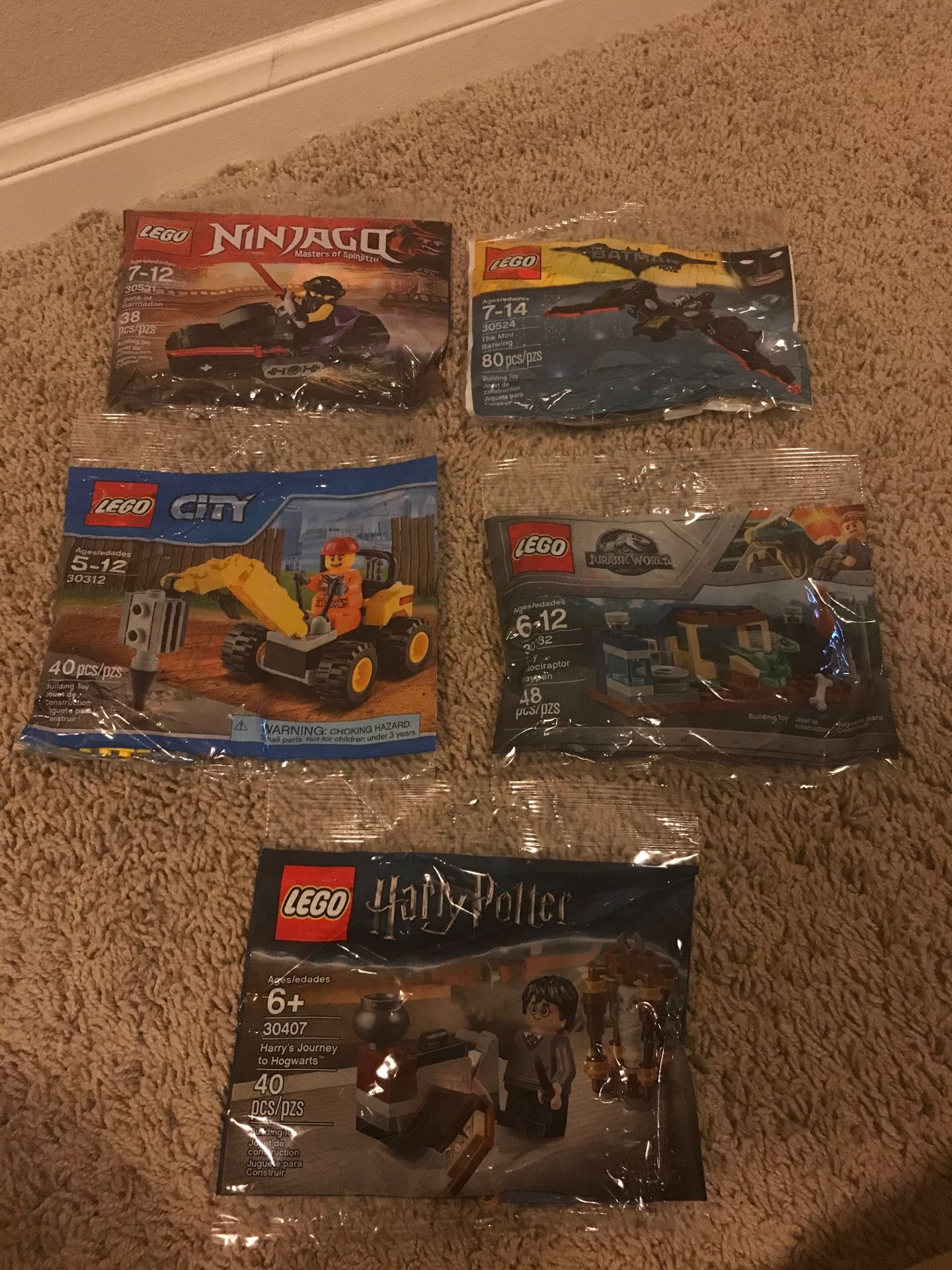 LEGO 5 Sealed polybags