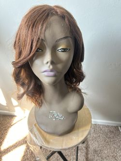 Short Ginger Wig Lace Front 