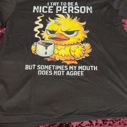 Brand NEW* FUNNY DUCK T-SHIRT SIZE 2X