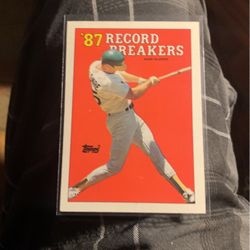 Baseball card Mark McGwire B