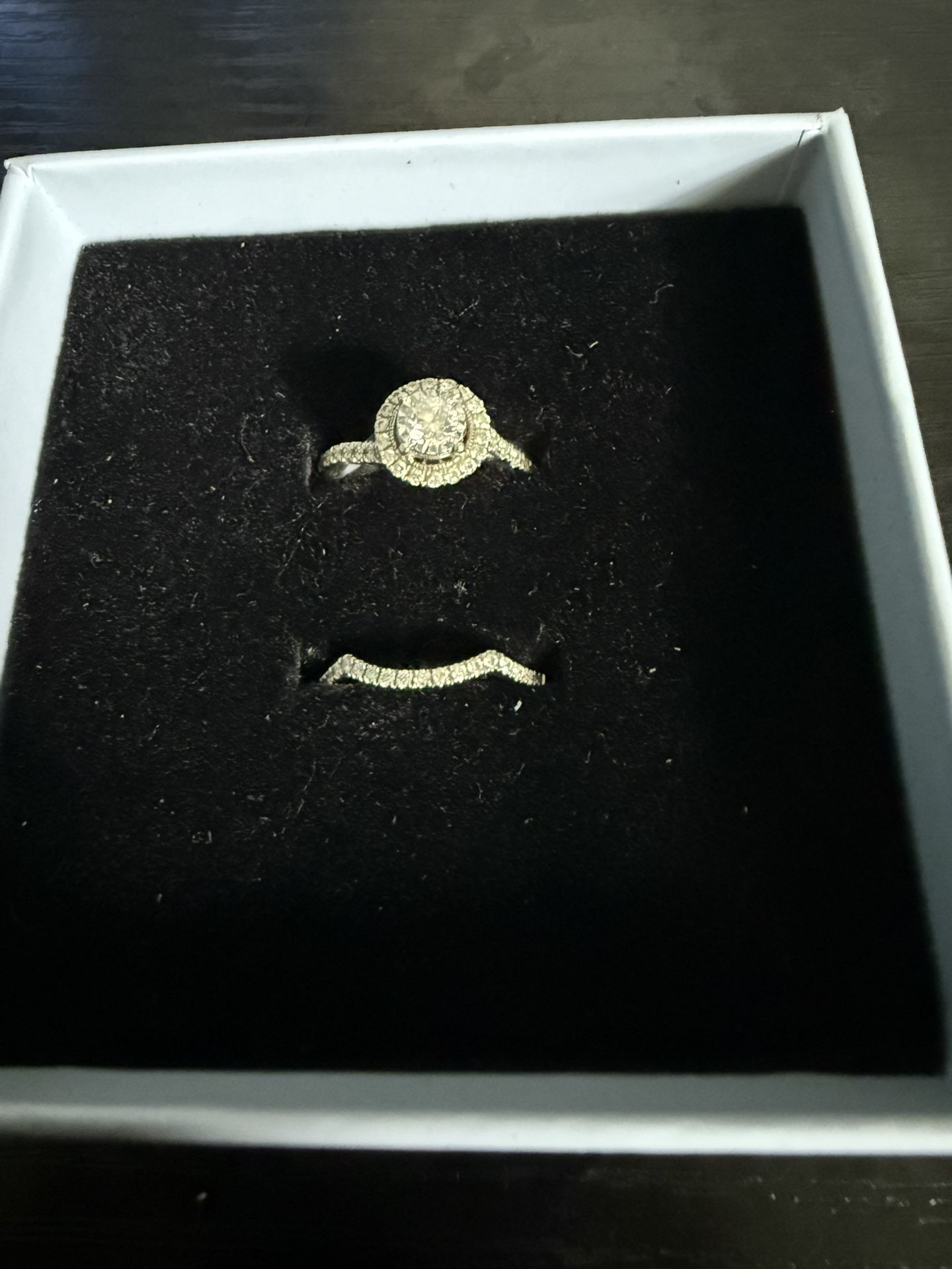 Kay Jewelers 14WG Bridal Set