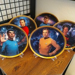 Star Trek Commemorative Collection Plates