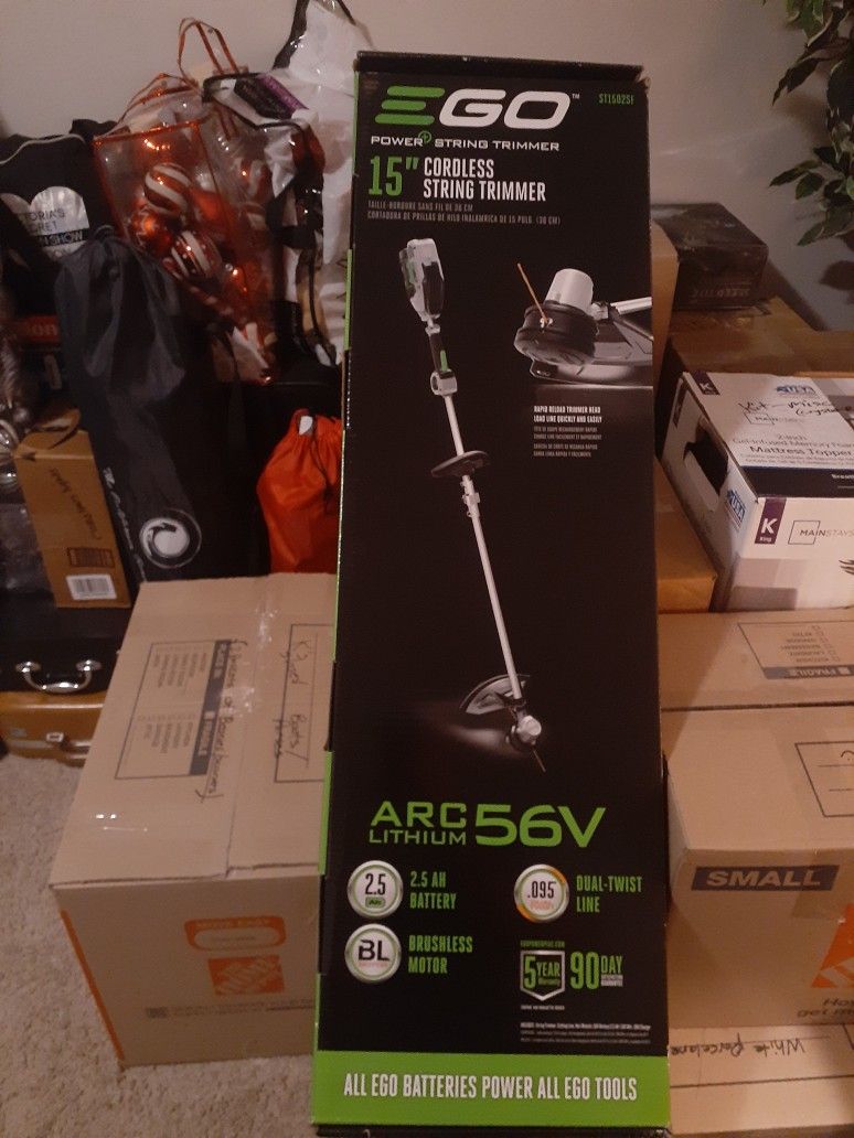 EGO 15inch Cordless Weed Eater - 100% Electric
