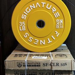 4x - 35lb Signature Fitness Plates