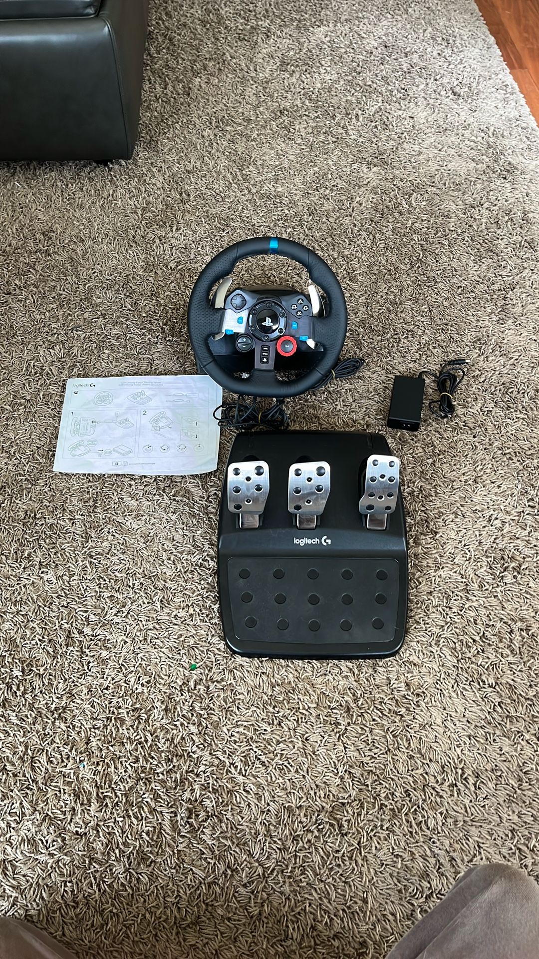 G29 Sim racing Wheel and Pedal setup