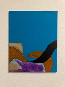 Abstract art painting $15