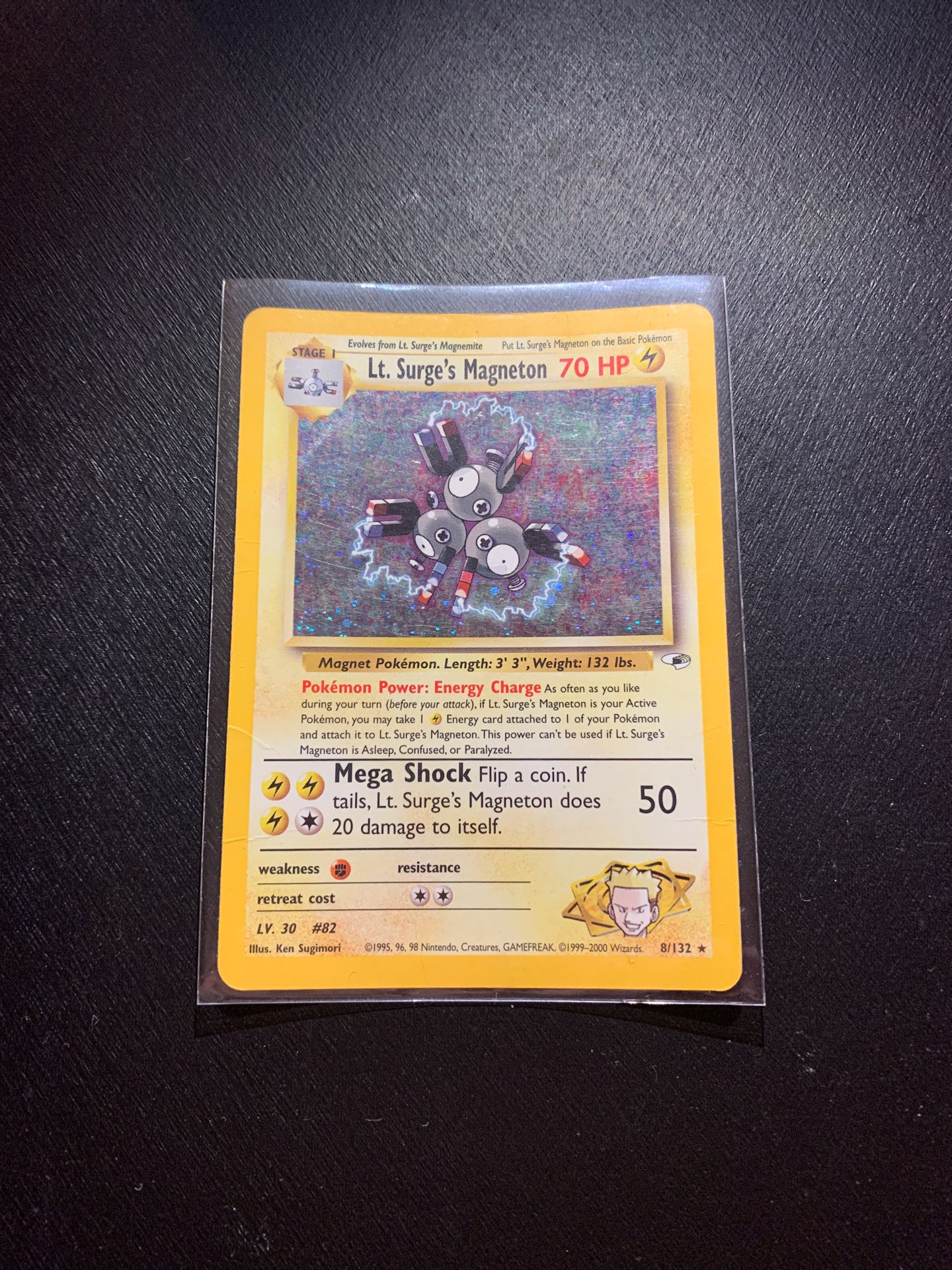 Pokemon Card Lt Surge Magneton