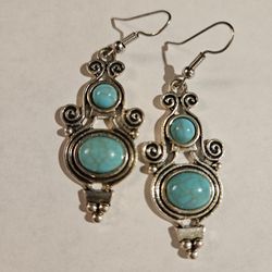 Turquoise Bohemian Earrings