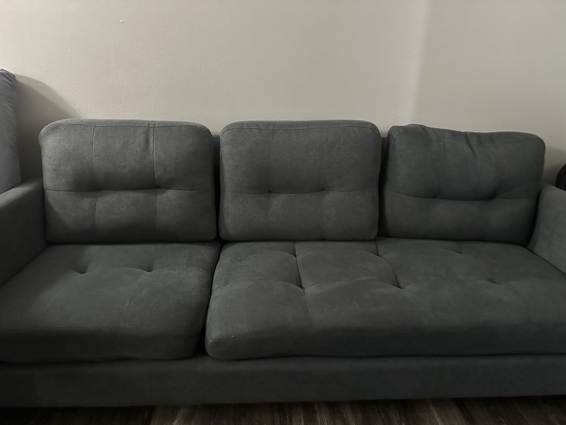 Sectional Couch & Ottoman 