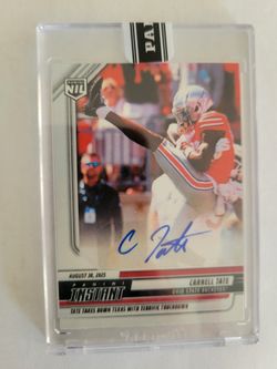 2025 Panini Instant NIL Carnell Tate Auto #/99 Ohio State