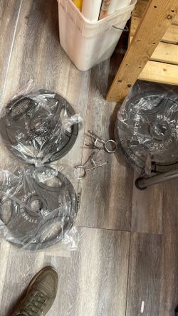 Olympic weights    $80