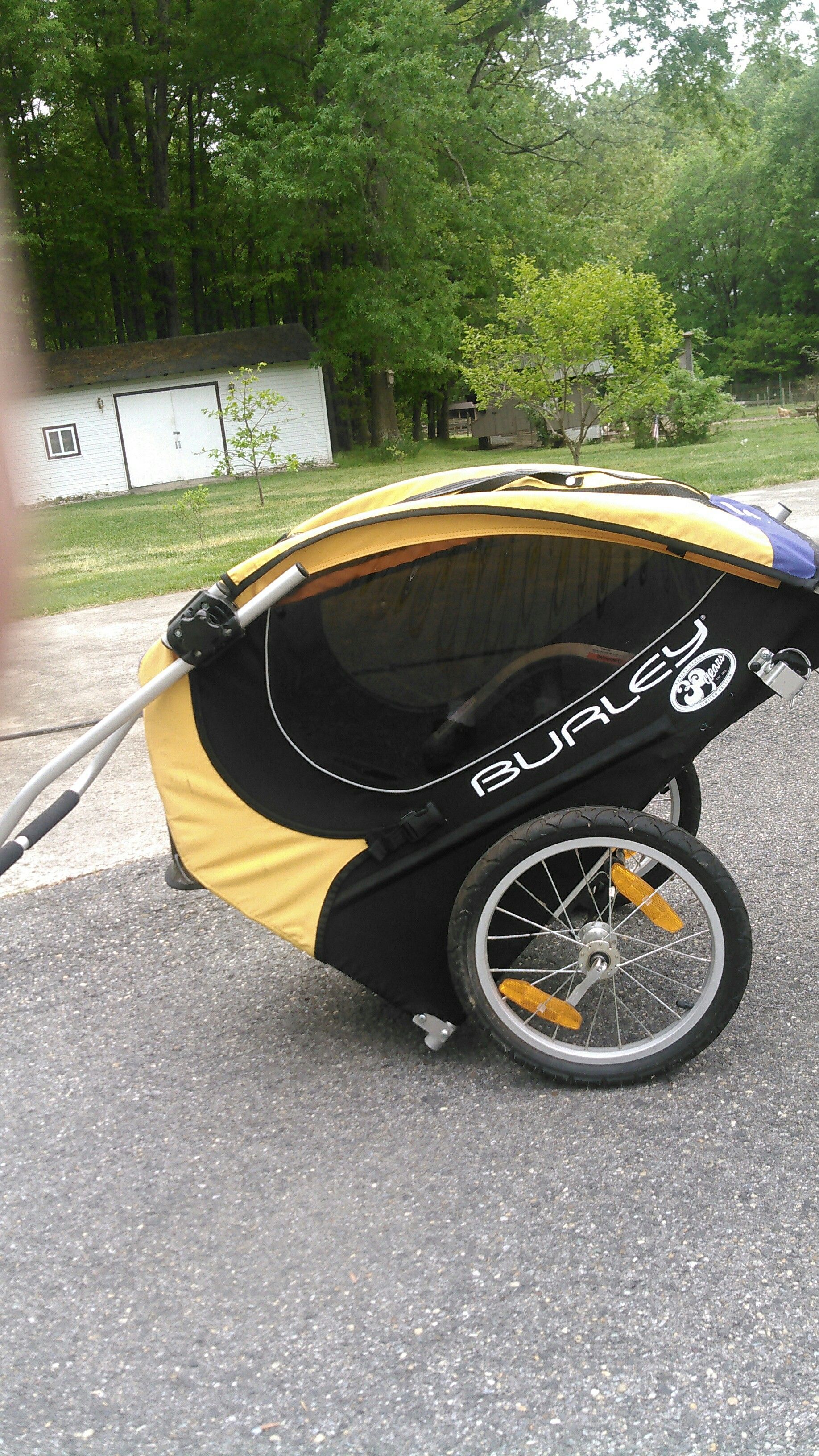 BURLEY Solo bike trailer all parts included