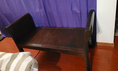 Wooden Bench.