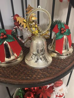 Gold Christmas Bell