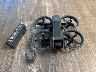 DJI avatar 2 drone and battery.  unbounded from any DJI account