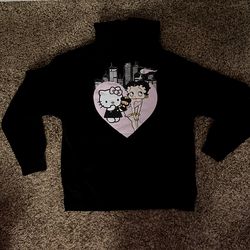 Hello kitty Betty boop hoodie