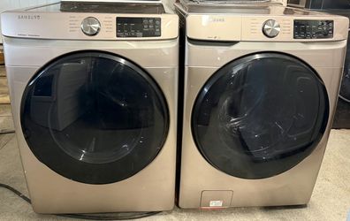 Champagne Gold Samsung Washer and Dryer Set