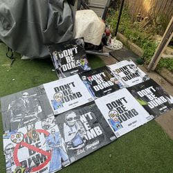 ASAP Rocky Don’t Be Dumb Posters