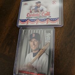 Norma Garciaparra Boston Red Sox Baseball Cards Lot 