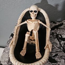 Skeleton In Tub