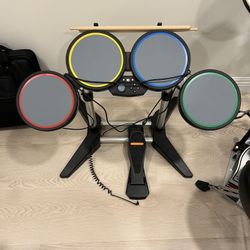 ROCK BAND DRUM SET CONTROLLER WIRED Xbox 360