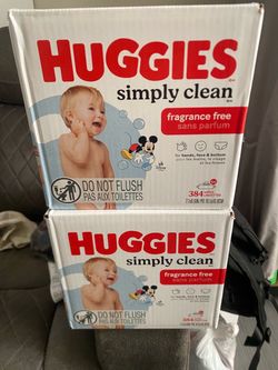 Huggies wipes