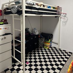 Loft Bed Frame Twin Size