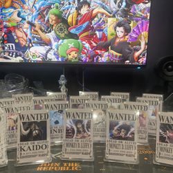 One Piece Wanted Post