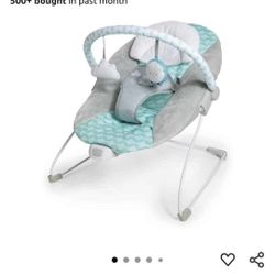 Vibrating Deluxe Baby Bouncer Seat, 0-6 Months Up to 20 lbs