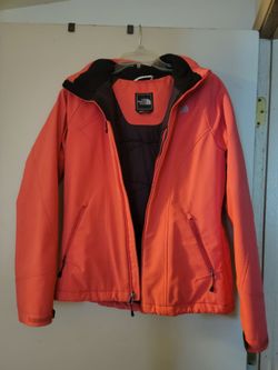 Pink North Face Jacket- Medium