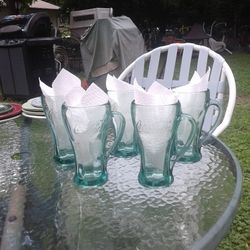 Vintage Coca Cola Glasses 
