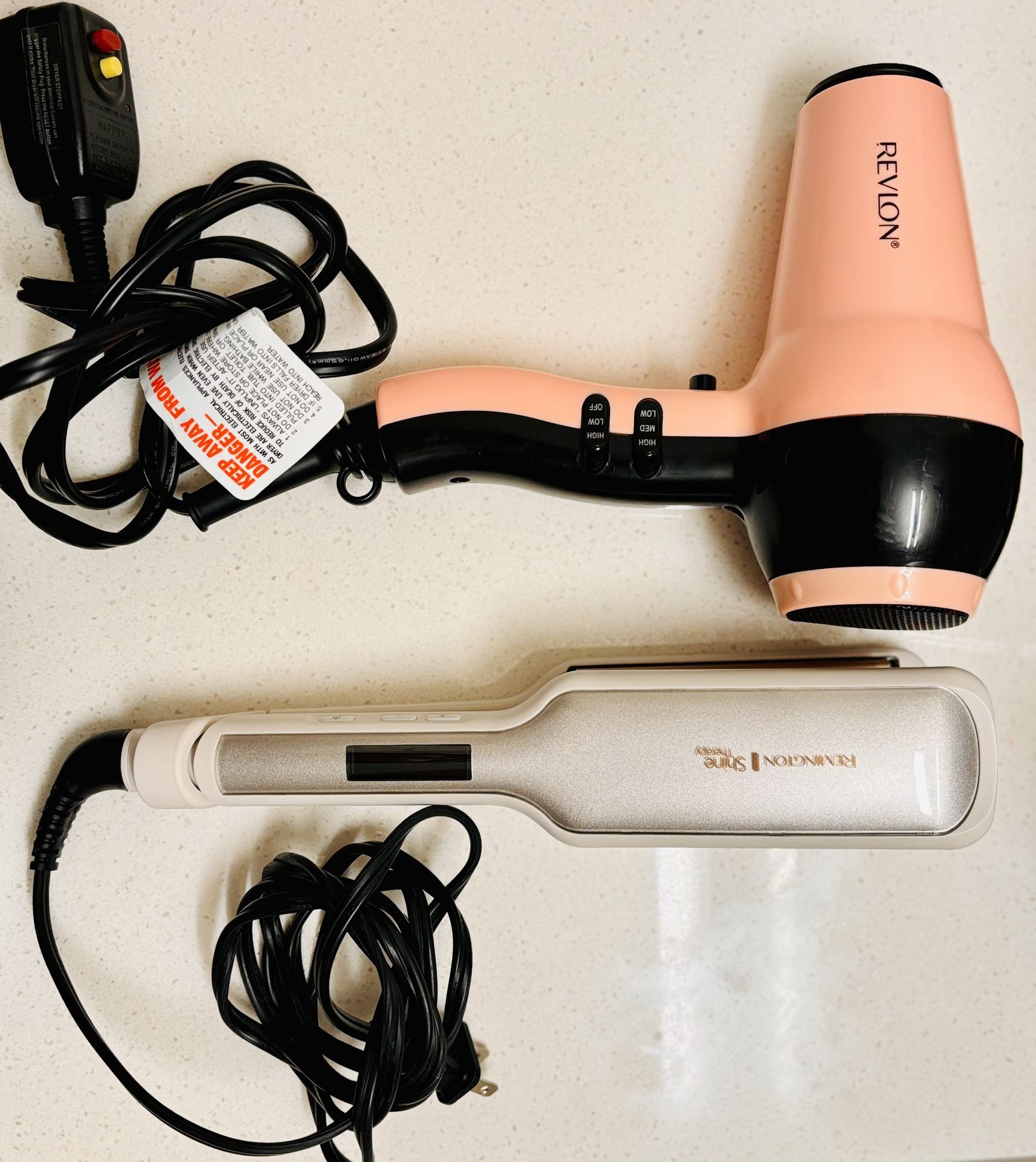 Revlon Hair iron With Dryer
