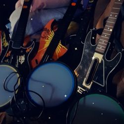 Guitar Hero Guitars And Drums