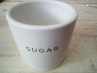 Earthenware Sugar Dish