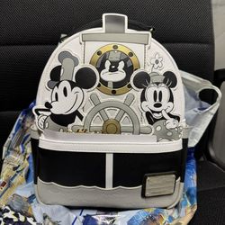 Steamboat Willie Loungefly Disney Backpack 