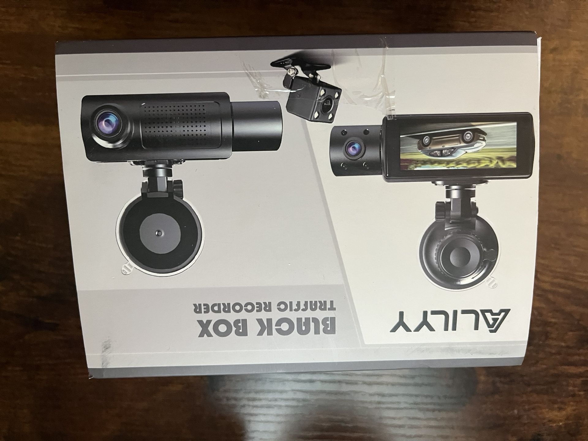 Dash Cam Front And Inside Traffic Recorder