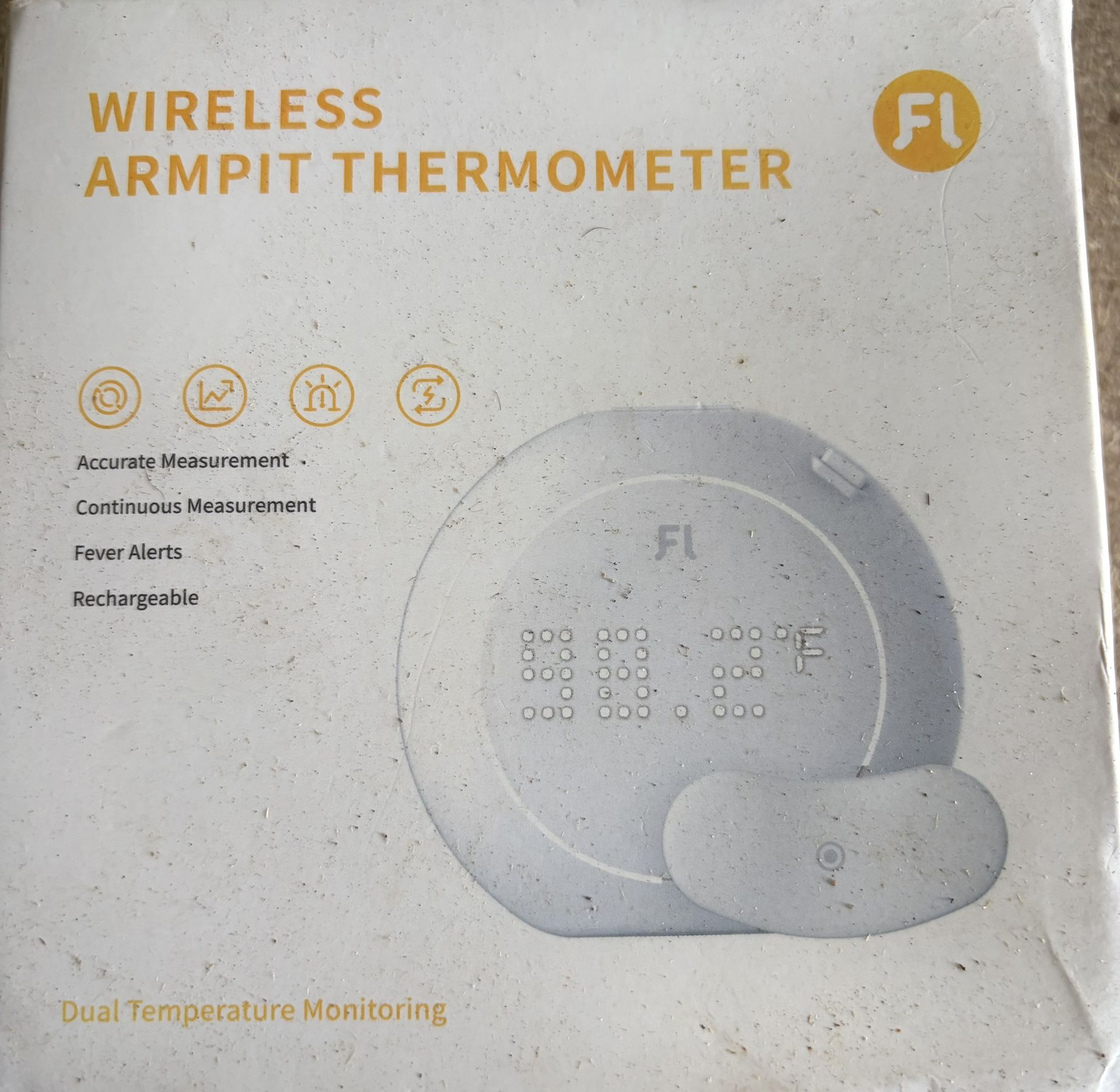 NEW. Baby Thermometer (Wearable) Bluetooth Wireless Monitoring | Instant Read,