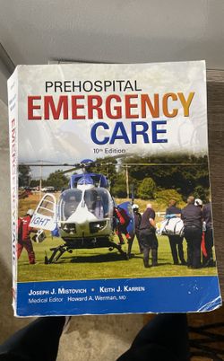 Prehospital Emergency Care Book 