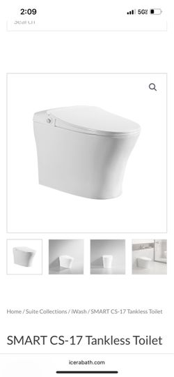 iCera SMART CS-17 Tankless Toilet