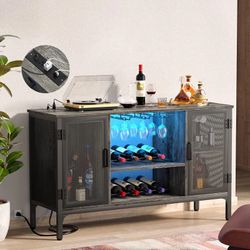 Bar Cabniet With Led Ligh