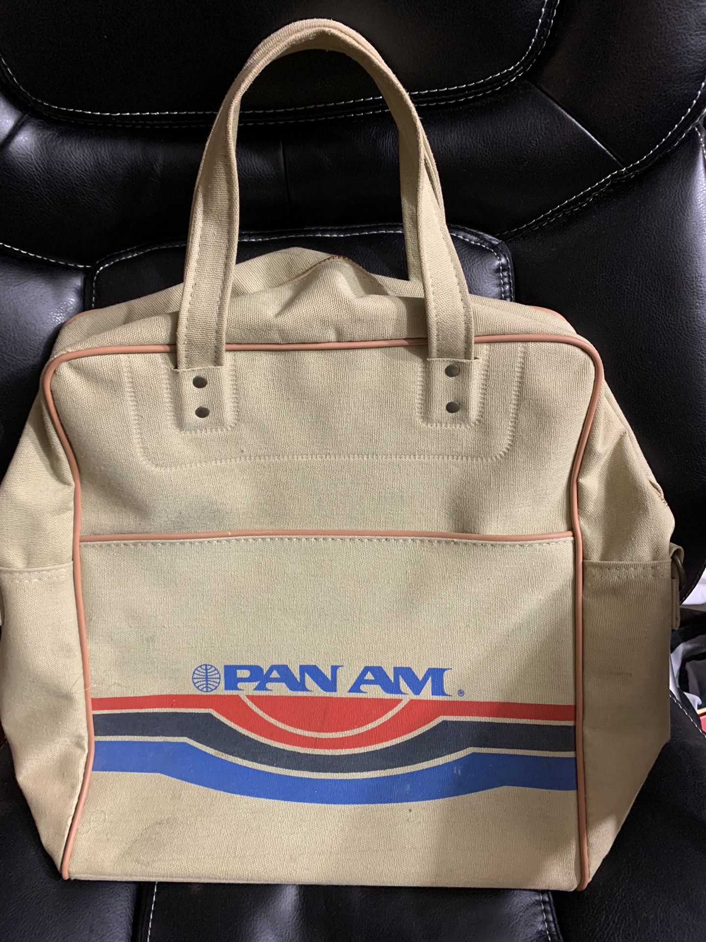 Vintage Pan Am canvas