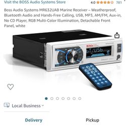 Audio System, Marine Receiver, 