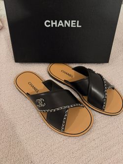 Chanel slippers