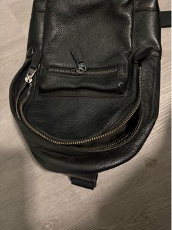 Coach Men’s Leather Sling Bag / Crossbody Backpack - Excellent Condition