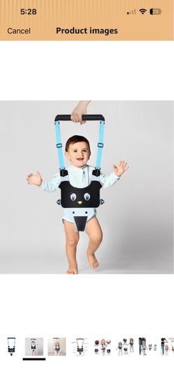 Baby stand walk assist