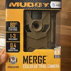 Muddy Merge Cellular Trail Camera - 26MP 4G LTE (AT&T) - Brand New