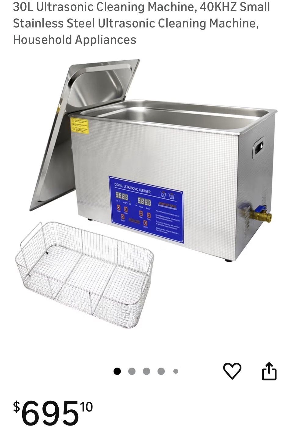 Ultra Sonic Cleaning Machine