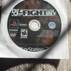 *RARE* Def JAM FIGHT FOR NY PS2 