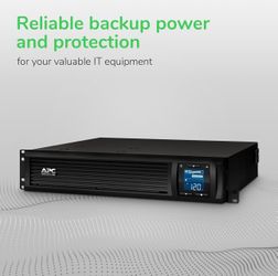 Visit the Store, APC APC Visit the Store 4.5 4.5 out of 5 stars (813) APC 1500VA Smart UPS with SmartConnect, SMC1500-2UC Rack Mount UPS Battery Backu