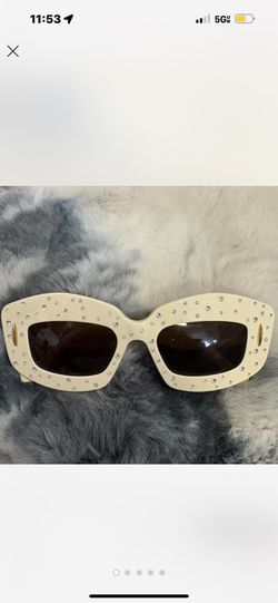 Loewe Rhinestone Sunglasses